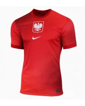 Polonia Maglia Gara Trasferta Repliche Europei 2024 Donna